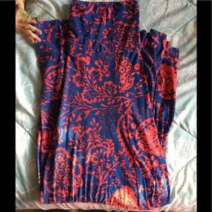 Lularoe maxi skirt.