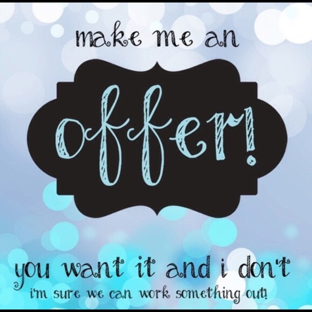 Make me an offer!