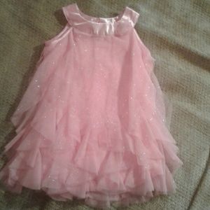 NET - 3T shimmering shining pink dress