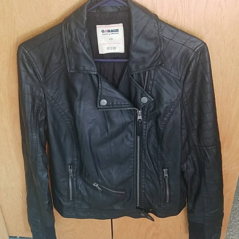 Leather jacket