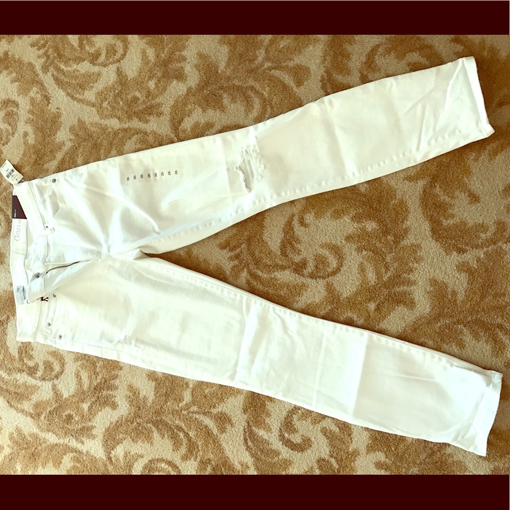 Gap White Jeans