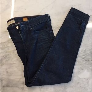 Pilcro and the letterpress. Size 26 ankle jeans.
