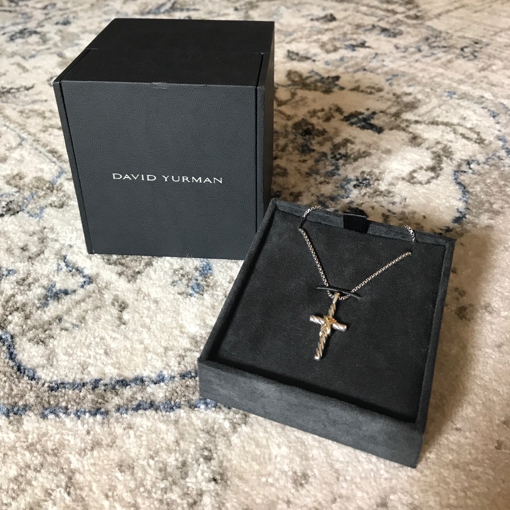David Yurman Cross Necklace