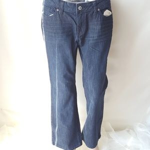 NWT Womens Jeans Sz 8 Dark Wash Boot Cut