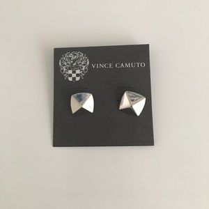 Vince Camuto silver stud earrings