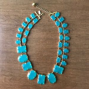 Teal necklace