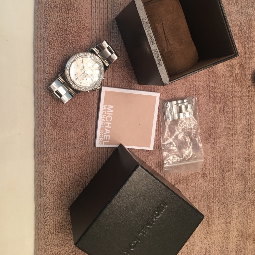 Micheal Kors Silver Watch