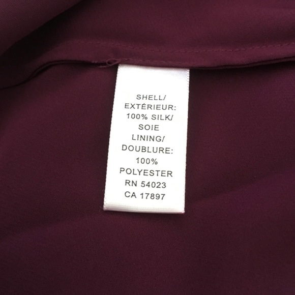 Banana Republic Assymetrical Silk Skirt NWOT 4 - Picture 4 of 5