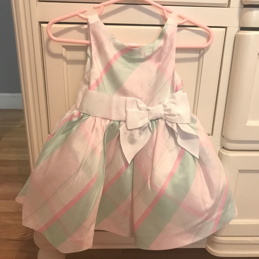 Janie and Jack pastel Dress