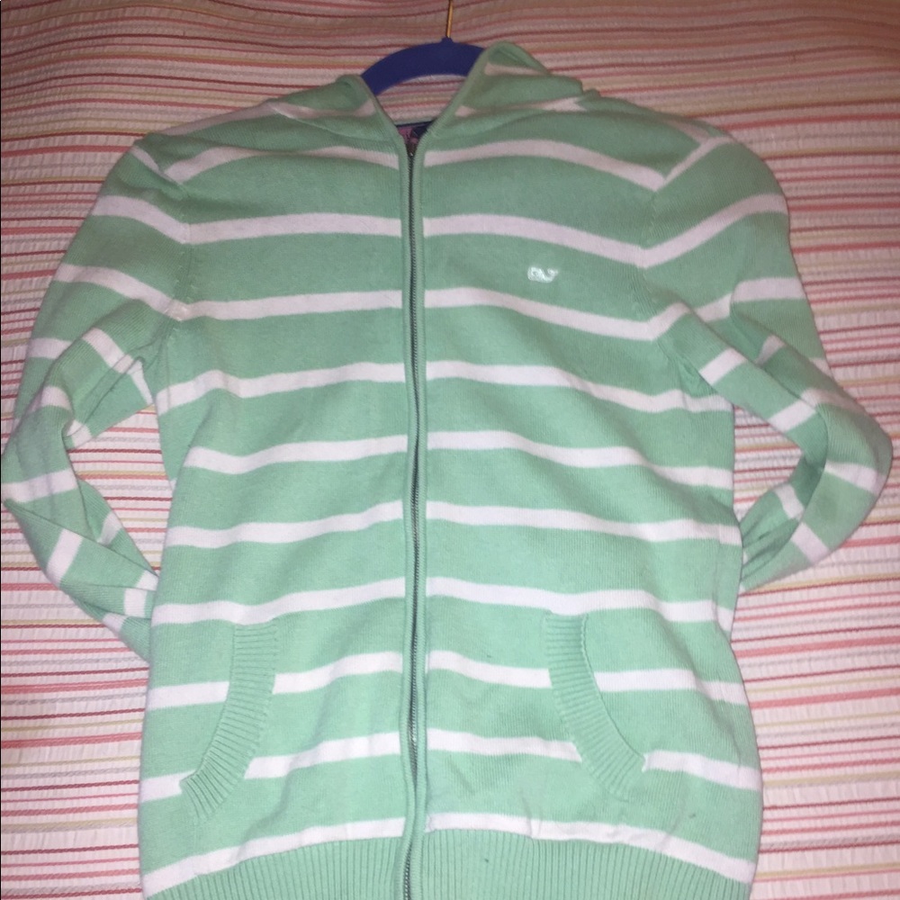 Vineyard Vines Zip Up Sweater