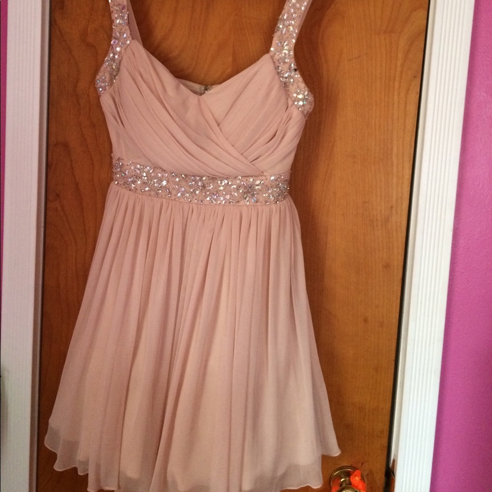 BEAUTIFUL blush dress