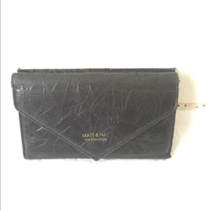 Crinkled Matt & Nat wallet Japanese paper style