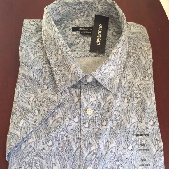 Claiborne Other - Claiborne Short Sleeve 100% Cotton Casual Shirt