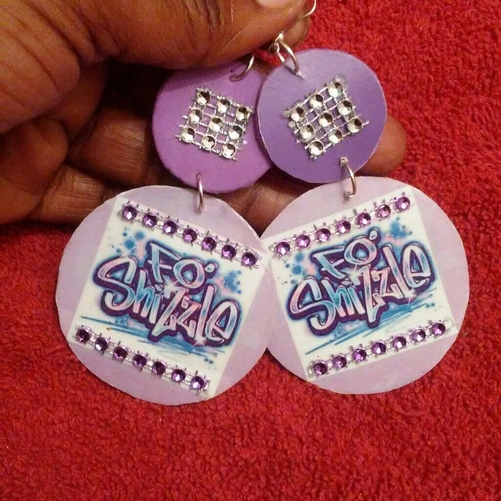 Fa shizzle earrings