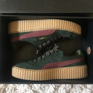 Suede Fenty Creepers