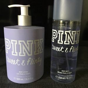 Victoria's Secret: Pink Sweet & Flirty set