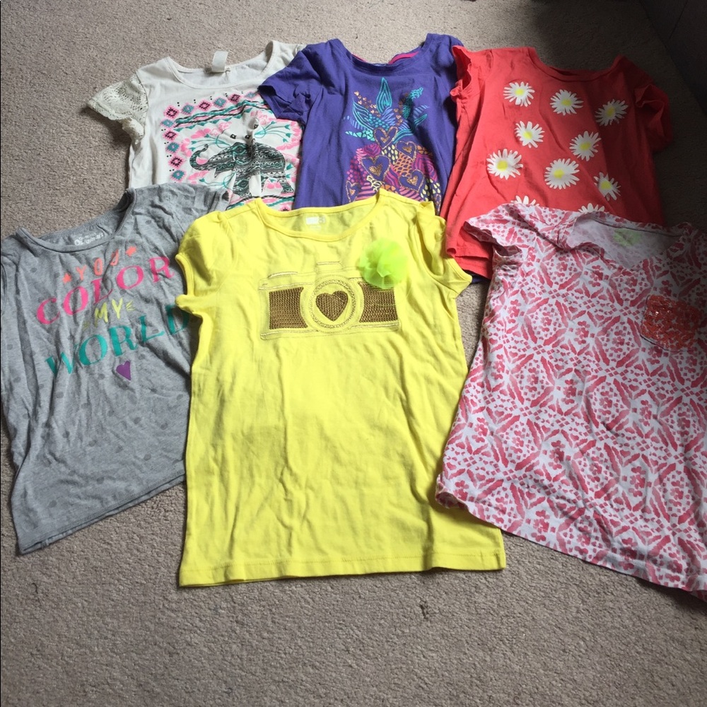 Bundle of girls tops