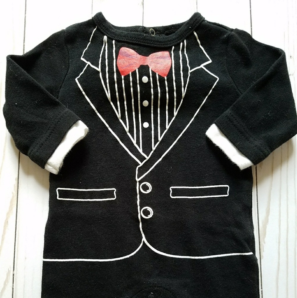 Dapper Tuxedo Onesie