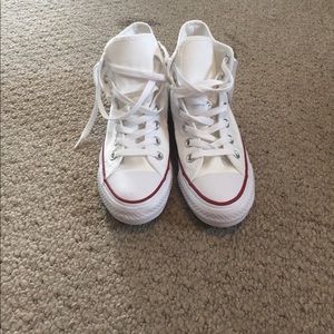 White high top converse