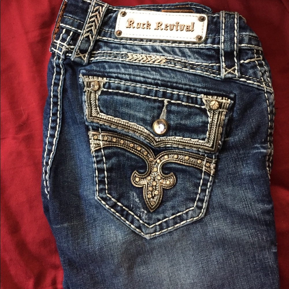 Rock revival boot cut jeans