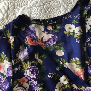 Lulus floral Dress