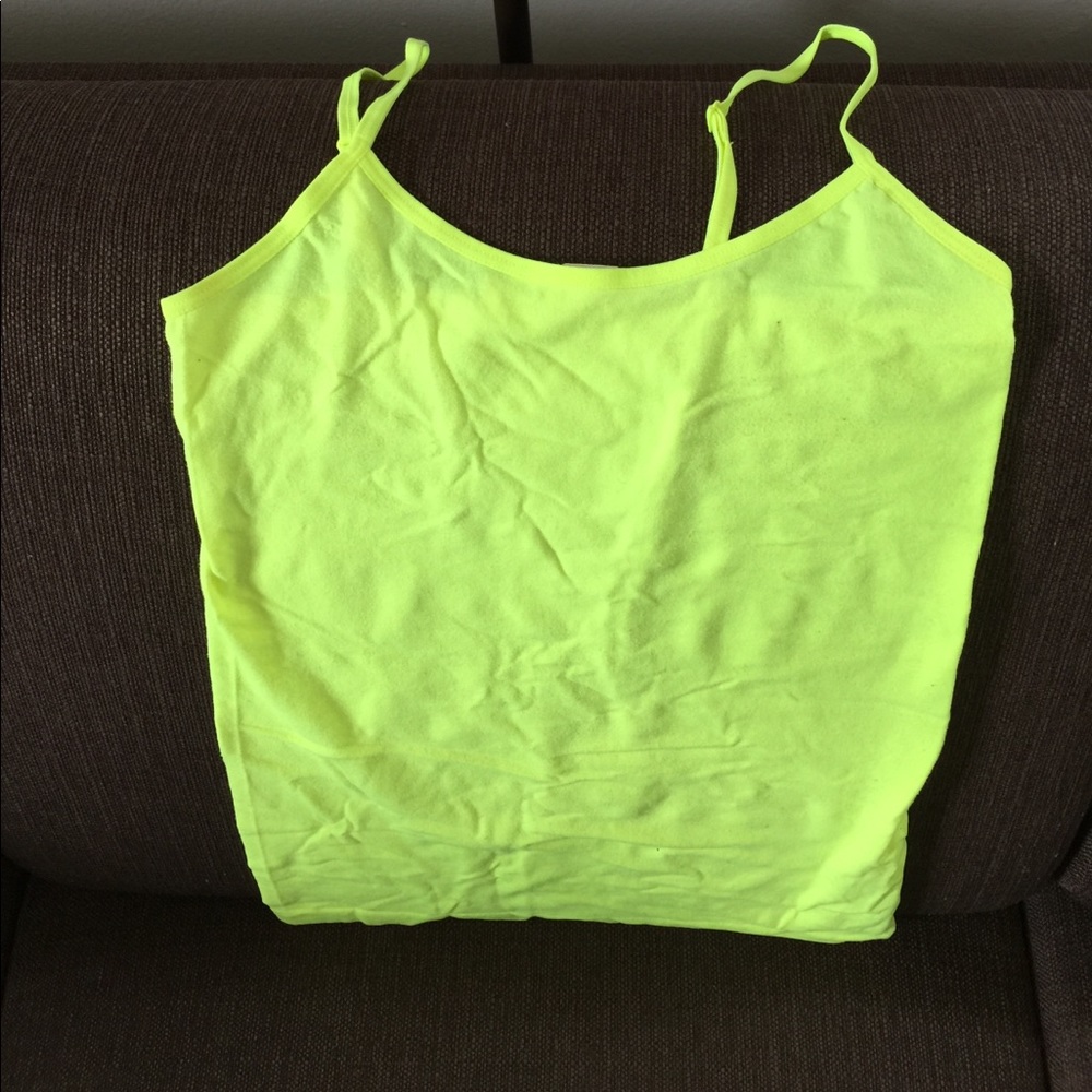 Neon tank top