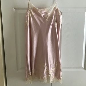 Victoria Secret Lace Trim Chemise