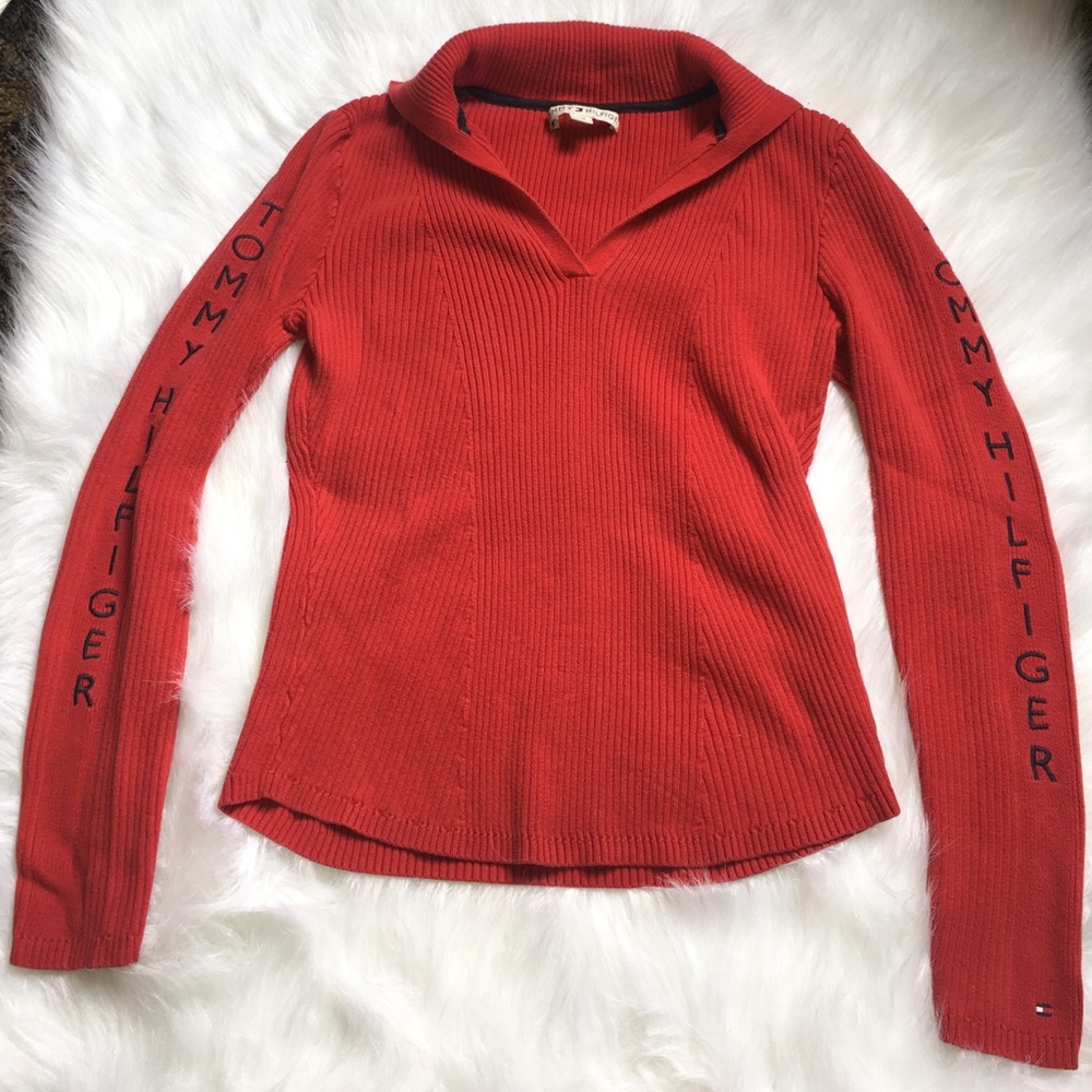 Ribbed Tommy long Sleeve
