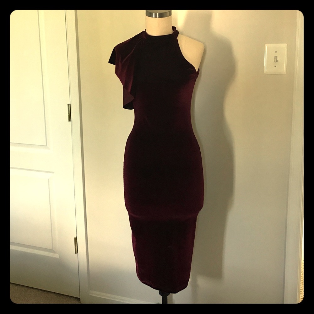 Fashionova velvet dress