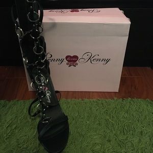 Penny loves Kenny gladiator heels