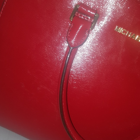 Deep red michael kors Selma bag - Picture 2 of 5