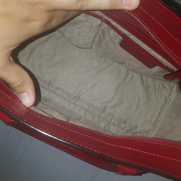 Deep red michael kors Selma bag - Picture 3 of 5
