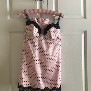 Victoria Secret Polka Dot Chemise