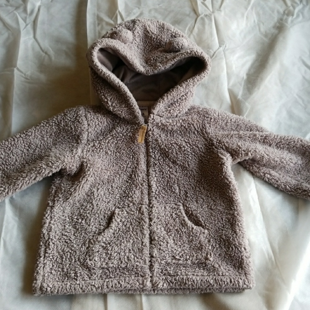Carter's Sherpa Bear Hoodie