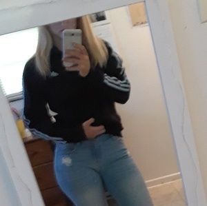 Adidas classic zip up