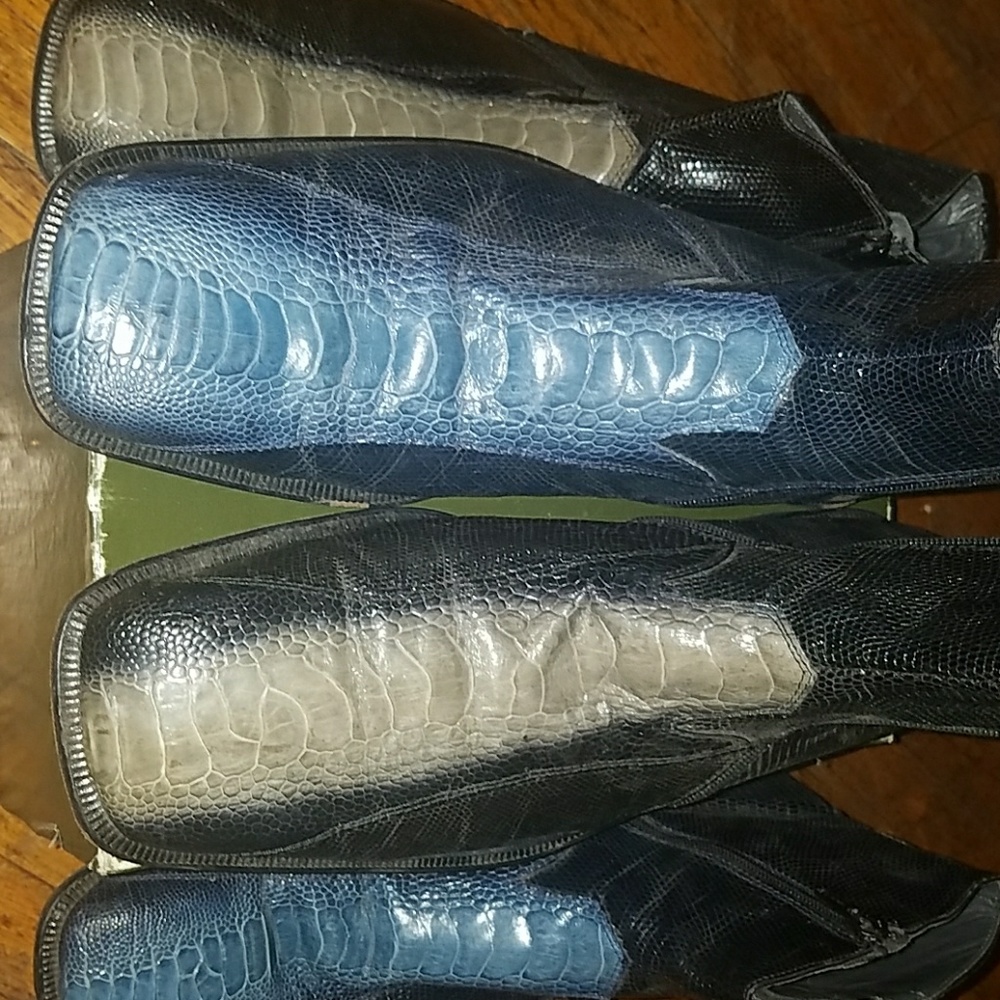 Handmade David Eden Gator skin boot lot 2