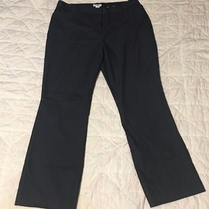 Navy dress pants, size 18