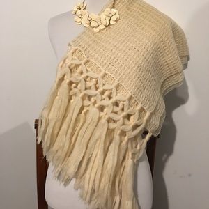 Vintage Shawl Wrap Scarf Accessory