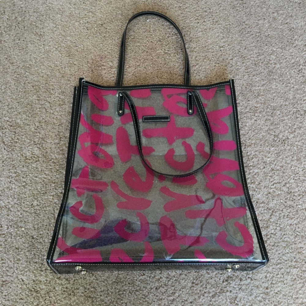 Clear Victoria's Secret Tote Bag