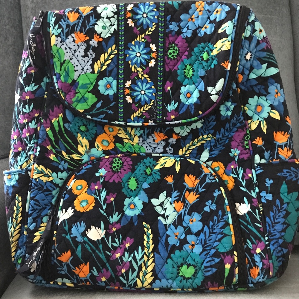 NWOT Vera Bradley "Midnight Blues" backpack