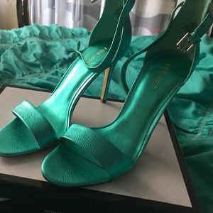 Nine West metallic shoes