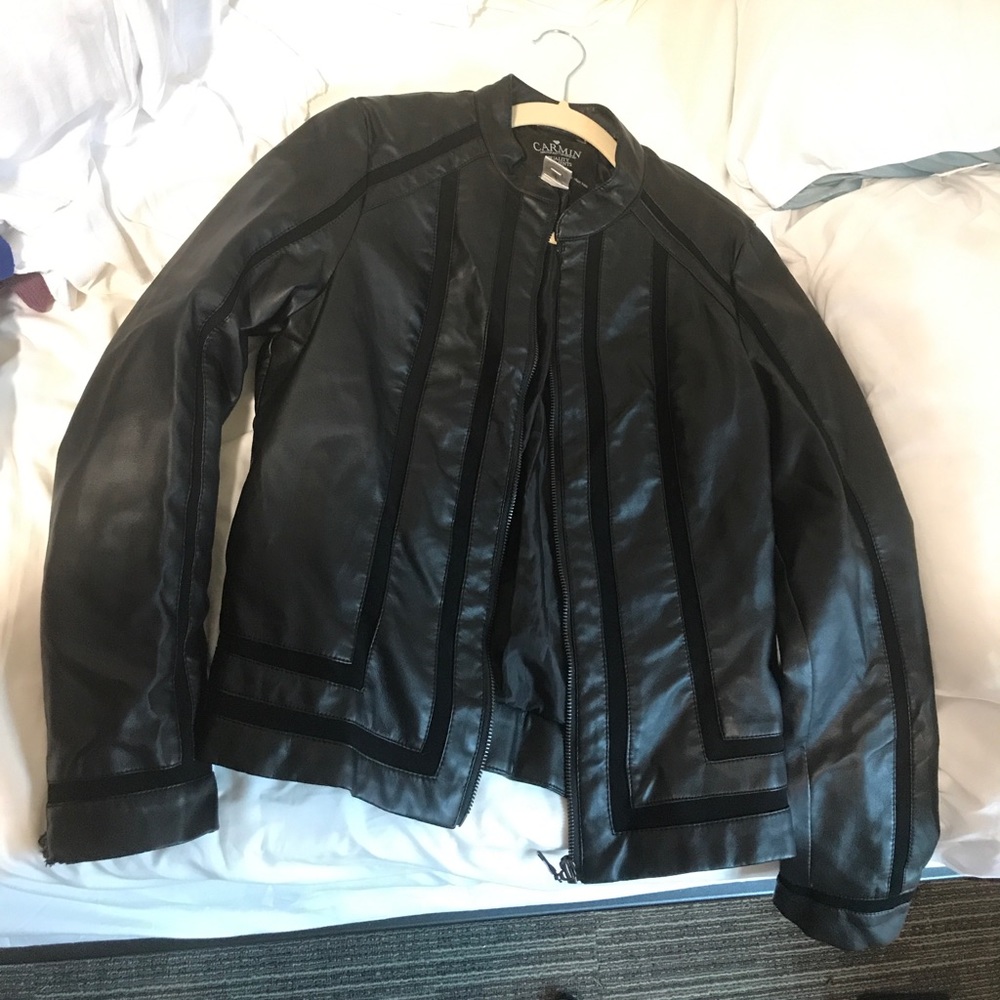Fake Leather Jacket