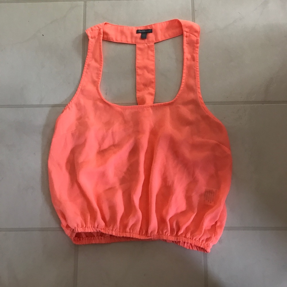 Neon crop top