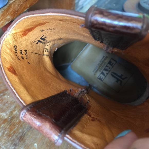 •FRYE• embroidered cowboy boots - Picture 6 of 6