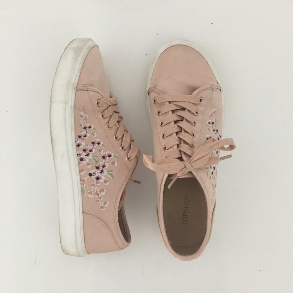 Pink Topshop Sneakers