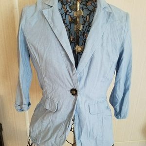 Light blue blazer