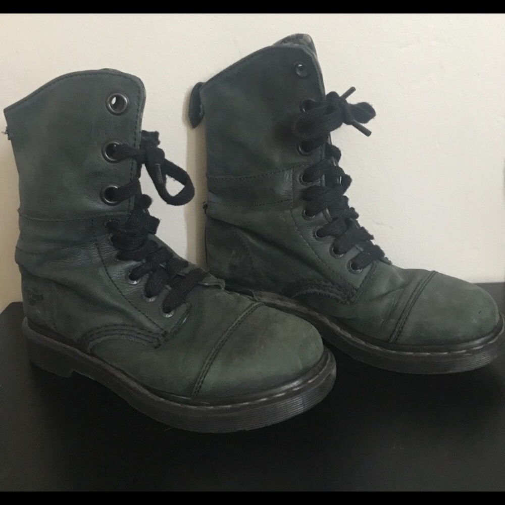 women's leather doc marten airway boots