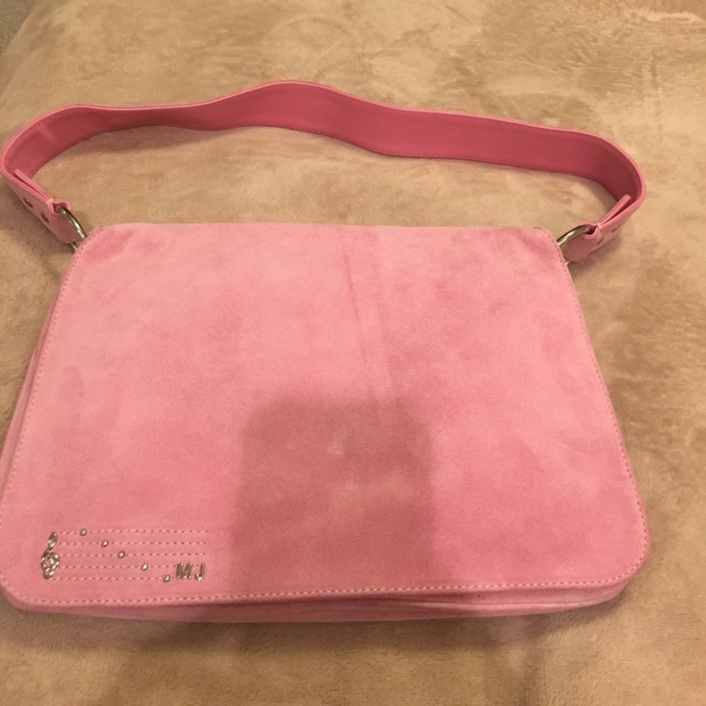💯Authentic Marc Jacobs Pink Suede Handbag