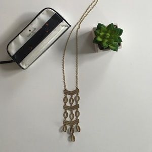Stella & Dot gold necklace
