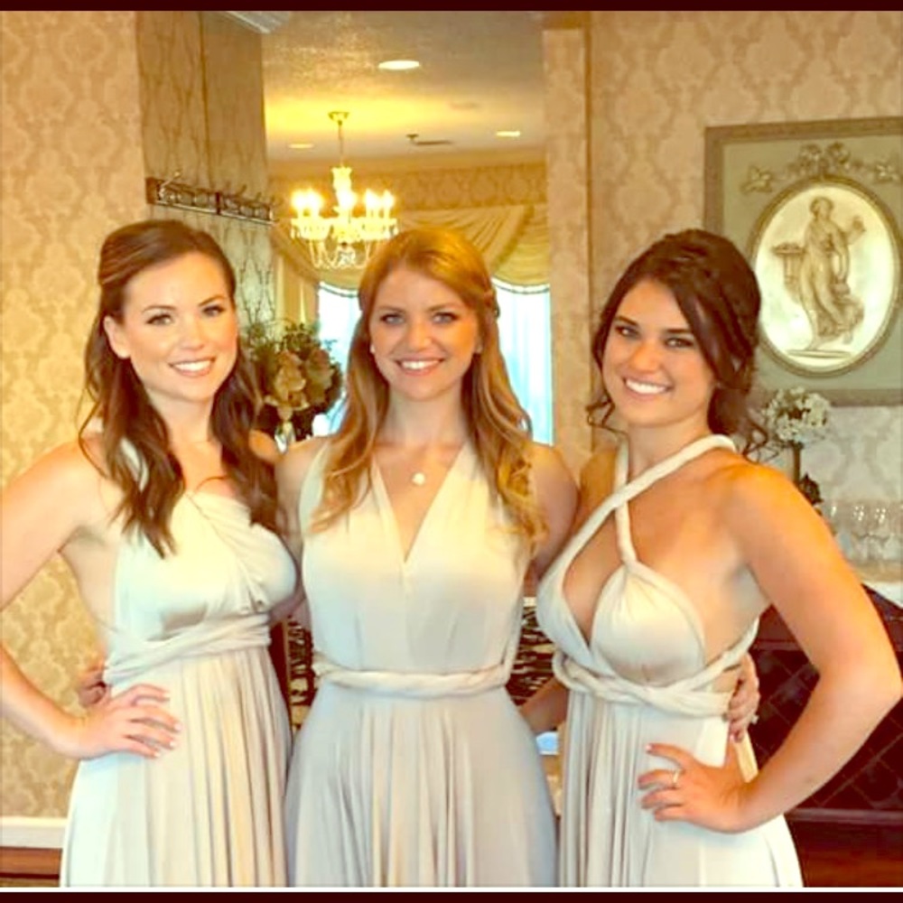 Two Birds Bridesmaid dress